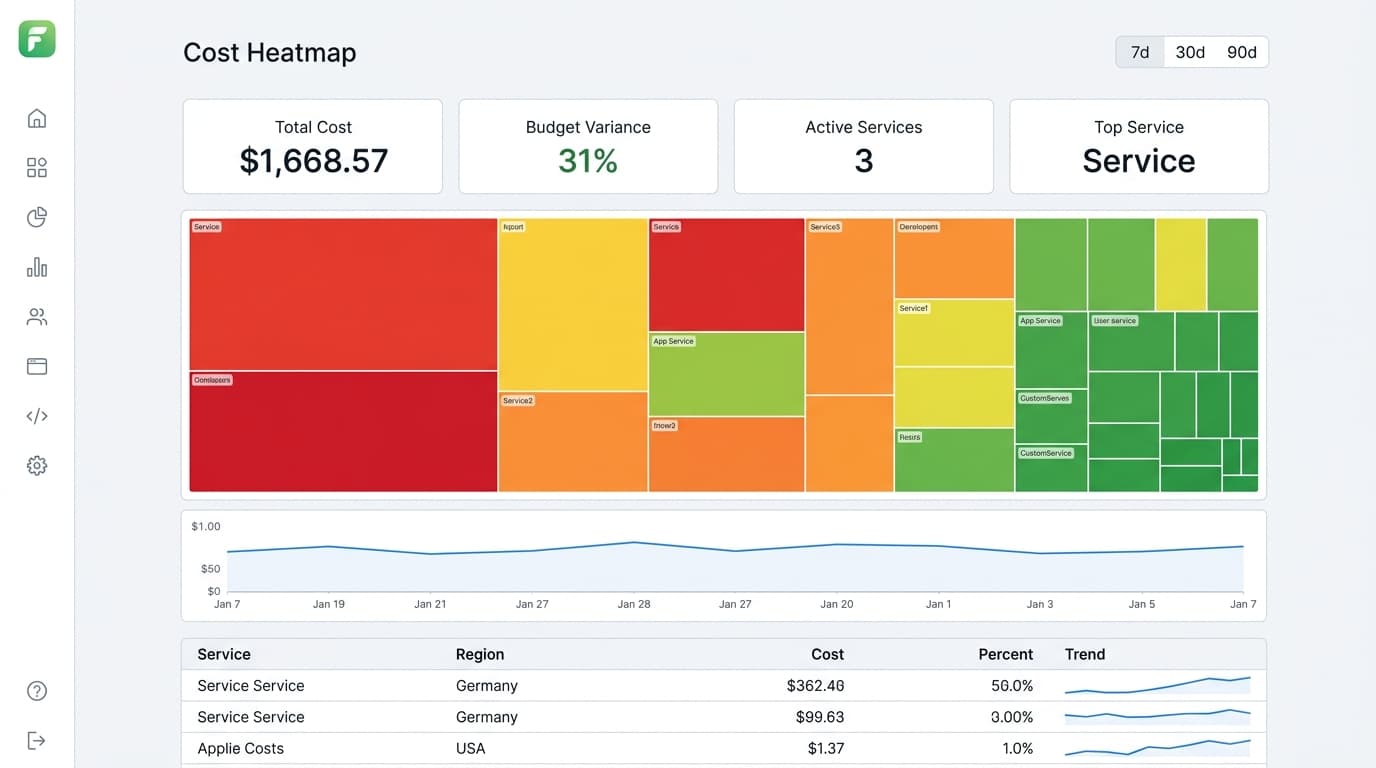 Cost Heatmap