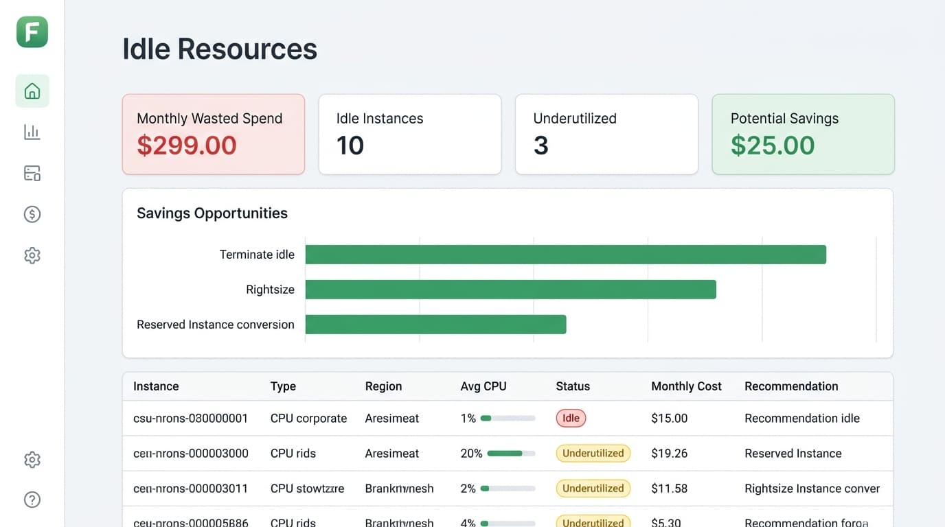 Idle Resource Detection
